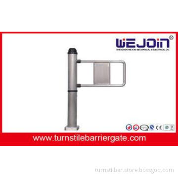 Pole type Single pedestrian Swing Barrier gate With Emergen